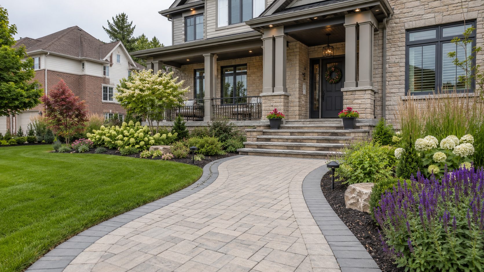 Front Entrance Grandeur